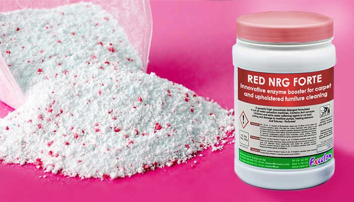 RED NRG FORTE (РЕД ЭНЕРДЖИ ФОРТЕ) Инновационный энзимный усилитель чистки текстильных покрытийй