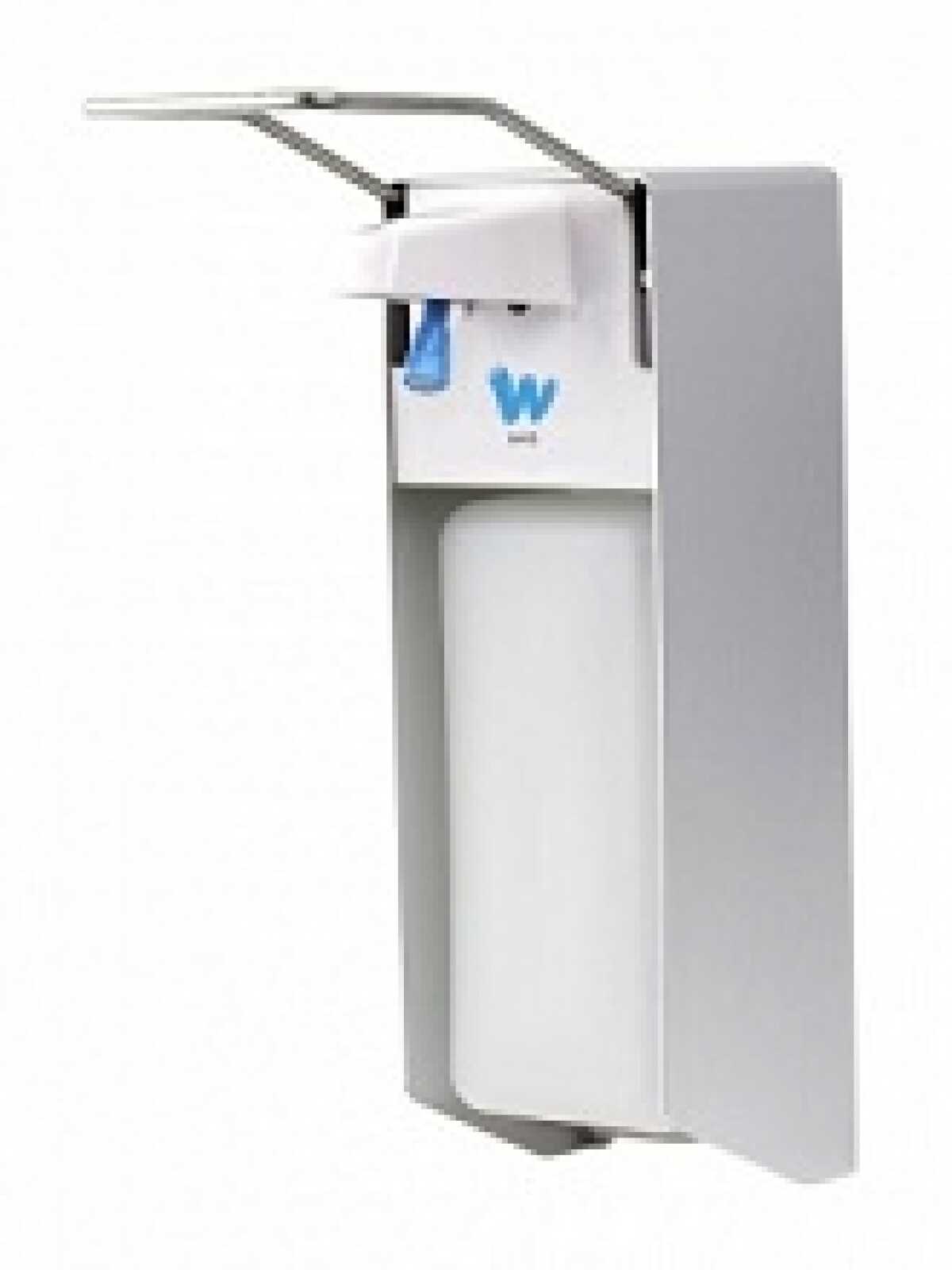 X-2269 WHS Дозатор для жидкого мыла/дезсредств локтевой, 1000мл (алюминиевый сплав и пластик)