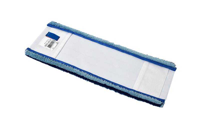 MMV Моп микроволоконный серый с синей полосой 50 см